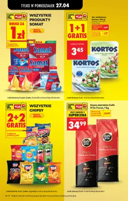 Biedronka - gazetka promocyjna Od poniedziałku od poniedziałku 27.04 do soboty 02.05 - strona 22