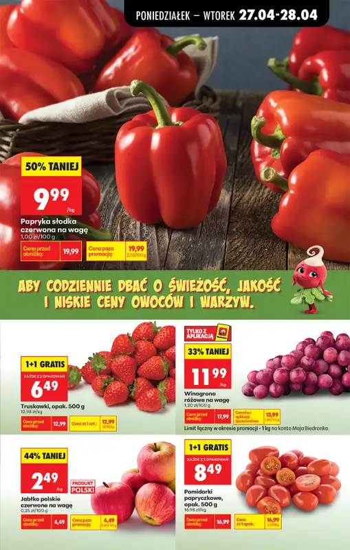 Biedronka - gazetka promocyjna Od poniedziałku, Z ladą tradycyjną od poniedziałku 27.04 do soboty 02.05 - strona 41