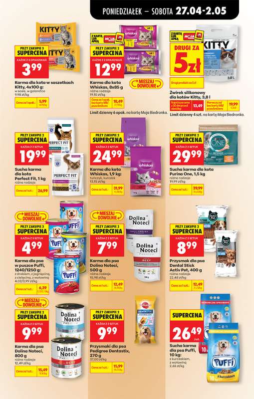 Biedronka - gazetka promocyjna Od poniedziałku, Z ladą tradycyjną od poniedziałku 27.04 do soboty 02.05 - strona 73