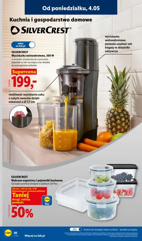 Lidl - gazetka promocyjna Katalog od poniedziałku 04.05 do soboty 09.05 - strona 20