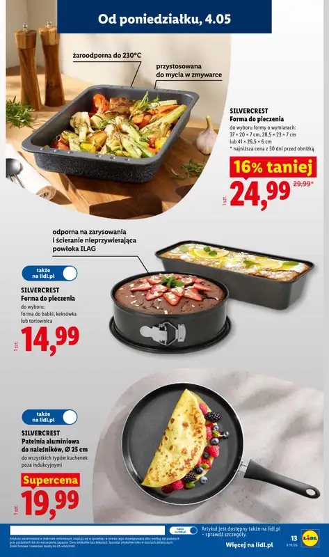 Lidl - gazetka promocyjna Katalog od poniedziałku 04.05 do soboty 09.05 - strona 13