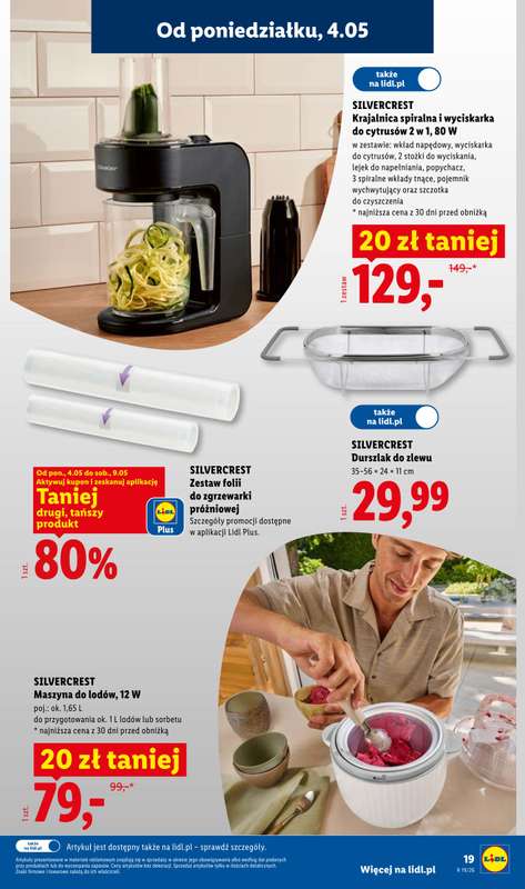 Lidl - gazetka promocyjna Katalog od poniedziałku 04.05 do soboty 09.05 - strona 19