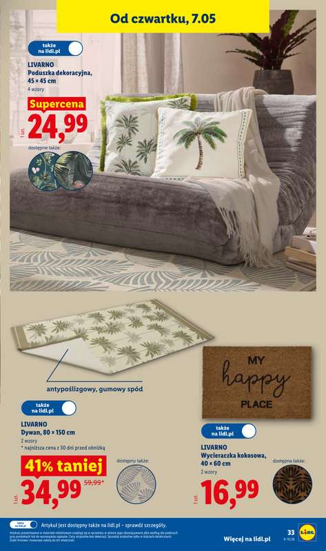 Lidl - gazetka promocyjna Katalog od poniedziałku 04.05 do soboty 09.05 - strona 33