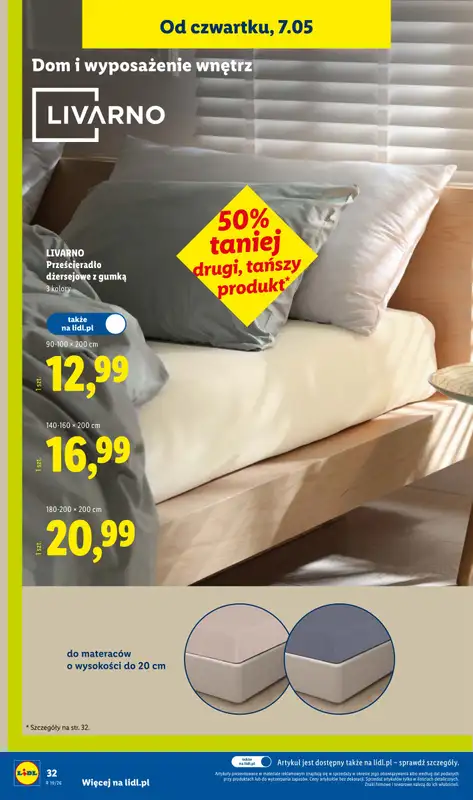 Lidl - gazetka promocyjna Katalog od poniedziałku 04.05 do soboty 09.05 - strona 32