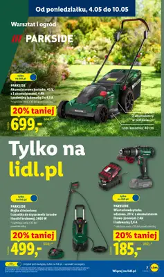Lidl - gazetka promocyjna Katalog od poniedziałku 04.05 do soboty 09.05 - strona 47