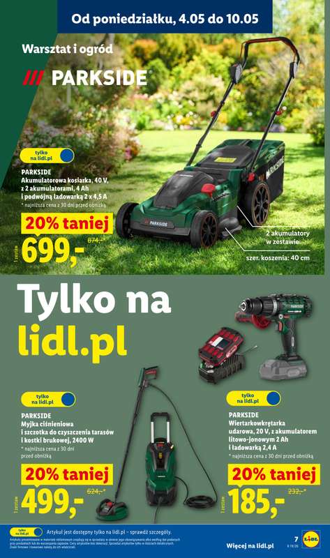 Lidl - gazetka promocyjna Katalog od poniedziałku 04.05 do soboty 09.05 - strona 47