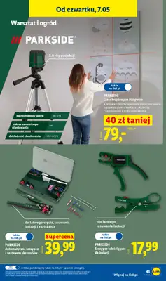Lidl - gazetka promocyjna Katalog od poniedziałku 04.05 do soboty 09.05 - strona 49