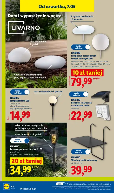 Lidl - gazetka promocyjna Katalog od poniedziałku 04.05 do soboty 09.05 - strona 44