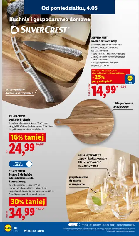 Lidl - gazetka promocyjna Katalog od poniedziałku 04.05 do soboty 09.05 - strona 18