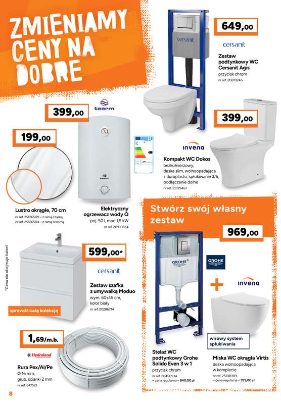 Bricoman - gazetka promocyjna Gazetka od poniedziałku 27.04 do niedzieli 24.05 - strona 8