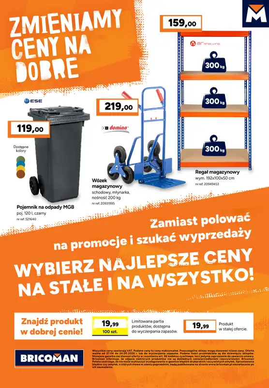Bricoman - gazetka promocyjna Gazetka od poniedziałku 27.04 do niedzieli 24.05 - strona 12