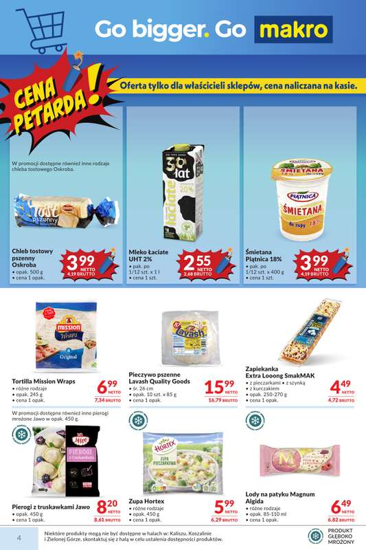 Makro - gazetka promocyjna Mega oferty dla twojego sklepu od wtorku 28.04 do poniedziałku 11.05 - strona 4