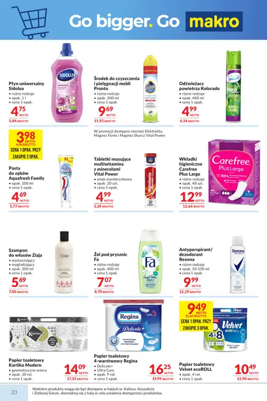 Makro - gazetka promocyjna Mega oferty dla twojego sklepu od wtorku 28.04 do poniedziałku 11.05 - strona 16