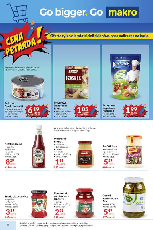 Makro - gazetka promocyjna Mega oferty dla twojego sklepu od wtorku 28.04 do poniedziałku 11.05 - strona 8