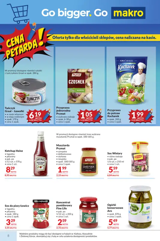 Makro - gazetka promocyjna Mega oferty dla twojego sklepu od wtorku 28.04 do poniedziałku 11.05 - strona 8