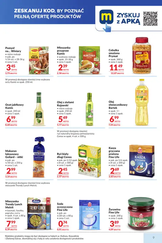 Makro - gazetka promocyjna Mega oferty dla twojego sklepu od wtorku 28.04 do poniedziałku 11.05 - strona 9