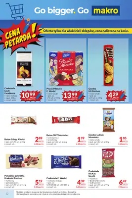 Makro - gazetka promocyjna Mega oferty dla twojego sklepu od wtorku 28.04 do poniedziałku 11.05 - strona 12