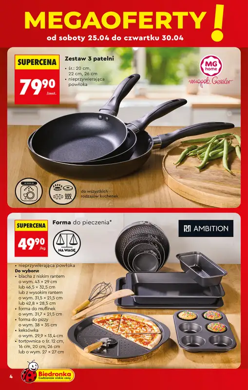 Biedronka - gazetka promocyjna Hity i inspiracje, od 25.04 od soboty 25.04 do środy 13.05 - strona 6