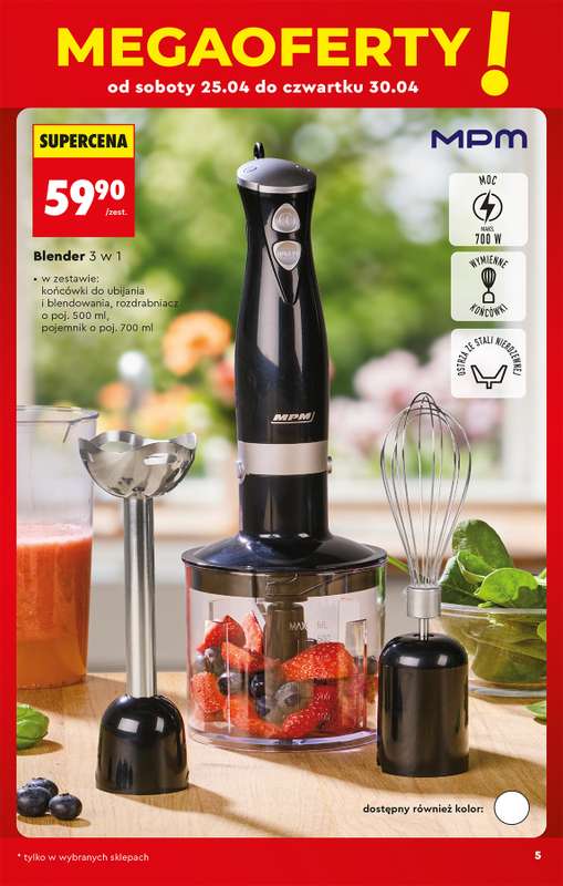 Biedronka - gazetka promocyjna Hity i inspiracje, od 25.04 od soboty 25.04 do środy 13.05 - strona 7