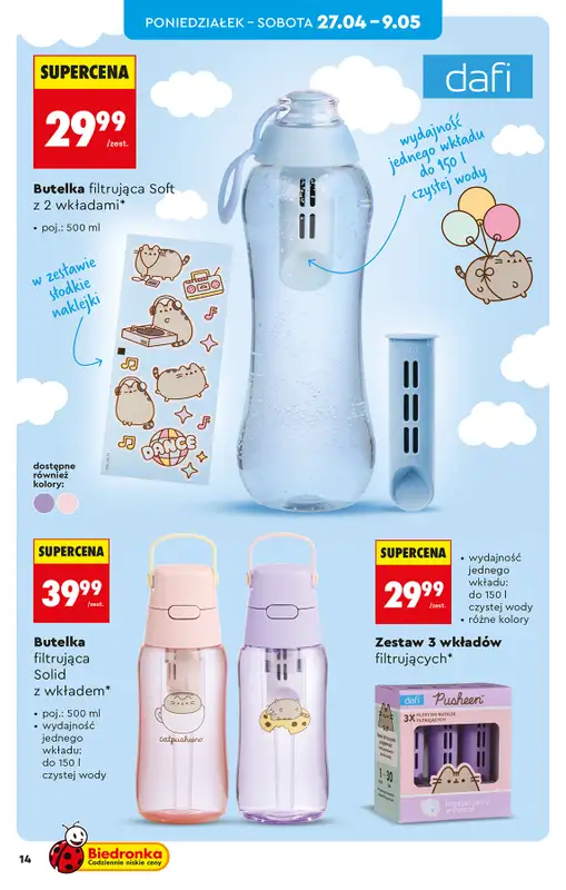 Biedronka - gazetka promocyjna Hity i inspiracje, od 25.04 od soboty 25.04 do środy 13.05 - strona 16