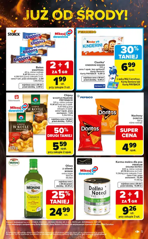 Carrefour Market - gazetka promocyjna Gazetka Weekend okazji już od środy od środy 29.04 do soboty 02.05 - strona 5