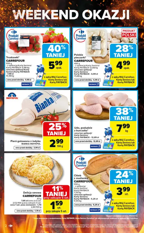 Carrefour Market - gazetka promocyjna Gazetka Weekend okazji już od środy   - strona 2