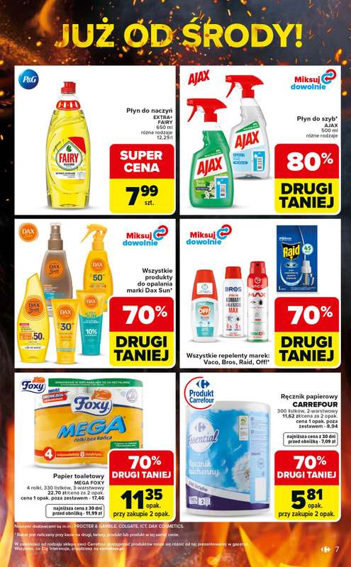 Carrefour - gazetka promocyjna Gazetka Weekend okazji już od środy od środy 29.04 do soboty 02.05 - strona 7