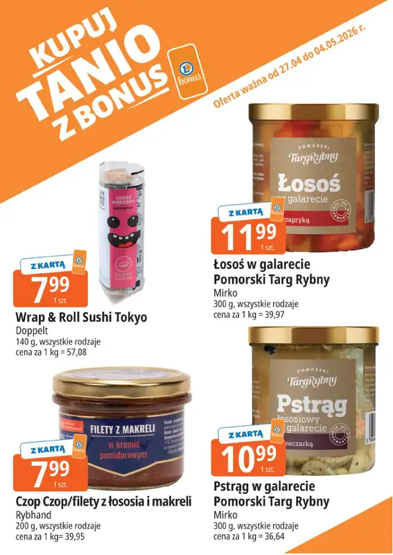 Leclerc - gazetka promocyjna Kupuj tanio z bonus od poniedziałku 27.04 do poniedziałku 04.05 - strona 11