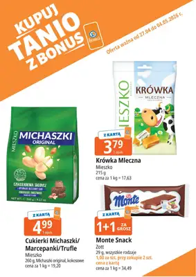 Leclerc - gazetka promocyjna Kupuj tanio z bonus od poniedziałku 27.04 do poniedziałku 04.05 - strona 12