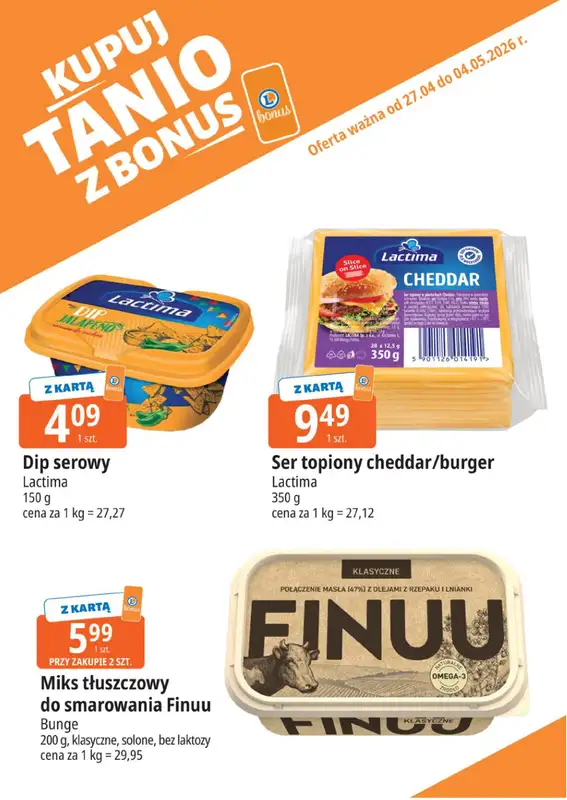 Leclerc - gazetka promocyjna Kupuj tanio z bonus od poniedziałku 27.04 do poniedziałku 04.05 - strona 6
