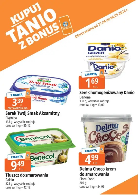 Leclerc - gazetka promocyjna Kupuj tanio z bonus od poniedziałku 27.04 do poniedziałku 04.05 - strona 3