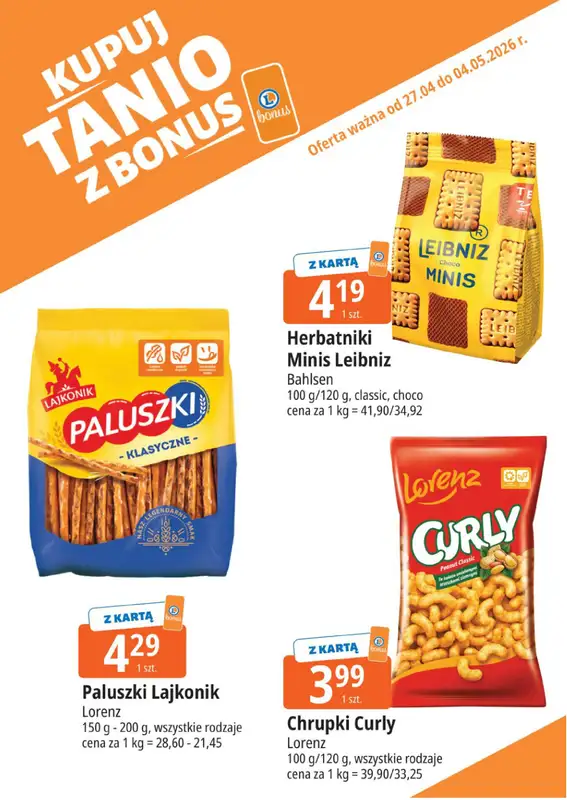 Leclerc - gazetka promocyjna Kupuj tanio z bonus od poniedziałku 27.04 do poniedziałku 04.05 - strona 13