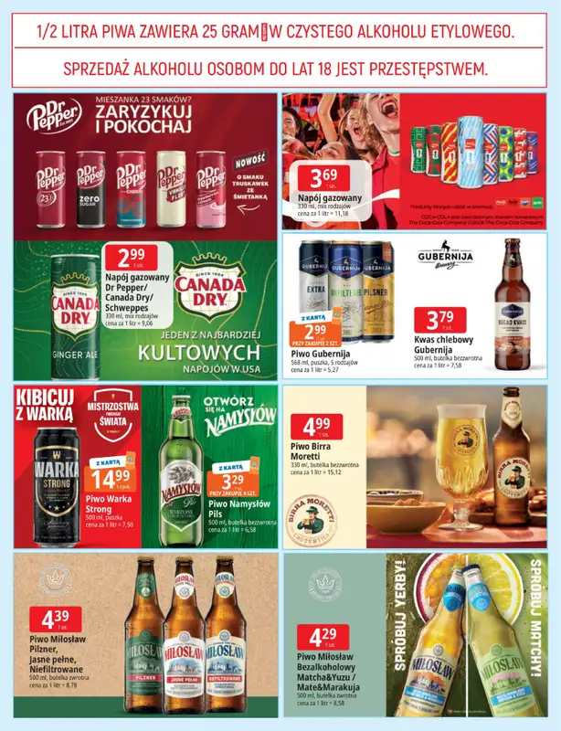 Leclerc - gazetka promocyjna Festiwal marek od wtorku 28.04 do soboty 09.05 - strona 18