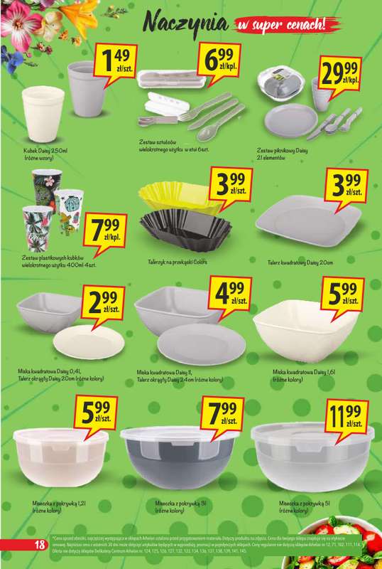 Arhelan - gazetka promocyjna Grillowanie w Arhelanie od poniedziałku 27.04 do niedzieli 10.05 - strona 18