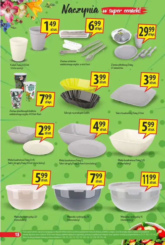 Arhelan - gazetka promocyjna Grillowanie w Arhelanie od poniedziałku 27.04 do niedzieli 10.05 - strona 18