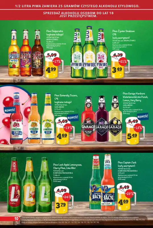 Arhelan - gazetka promocyjna Grillowanie w Arhelanie od poniedziałku 27.04 do niedzieli 10.05 - strona 10