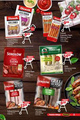 Arhelan - gazetka promocyjna Grillowanie w Arhelanie od poniedziałku 27.04 do niedzieli 10.05 - strona 5