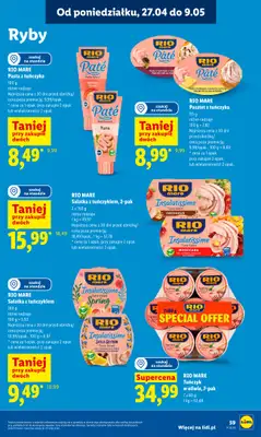 Lidl - gazetka promocyjna Oferta od poniedziałku od poniedziałku 27.04 do wtorku 28.04 - strona 59