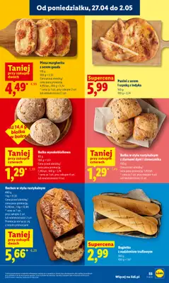 Lidl - gazetka promocyjna Oferta od poniedziałku od poniedziałku 27.04 do wtorku 28.04 - strona 55