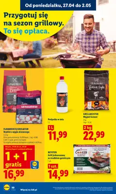 Lidl - gazetka promocyjna Oferta od poniedziałku od poniedziałku 27.04 do wtorku 28.04 - strona 50