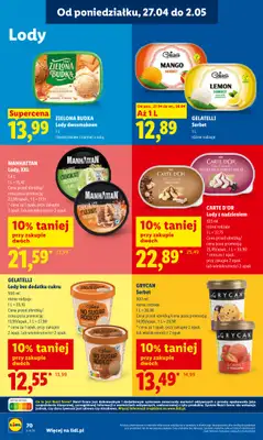 Lidl - gazetka promocyjna Oferta od poniedziałku od poniedziałku 27.04 do wtorku 28.04 - strona 70