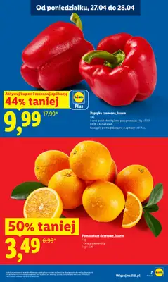 Lidl - gazetka promocyjna Oferta od poniedziałku od poniedziałku 27.04 do wtorku 28.04 - strona 7