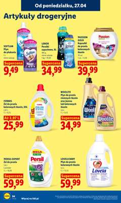 Lidl - gazetka promocyjna Oferta od poniedziałku od poniedziałku 27.04 do wtorku 28.04 - strona 94