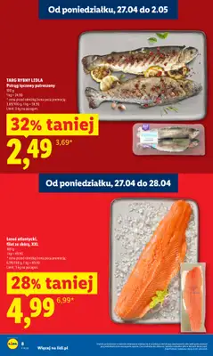Lidl - gazetka promocyjna Oferta od poniedziałku od poniedziałku 27.04 do wtorku 28.04 - strona 8