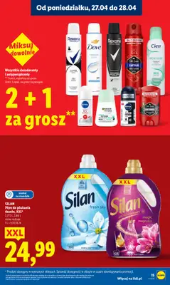 Lidl - gazetka promocyjna Oferta od poniedziałku od poniedziałku 27.04 do wtorku 28.04 - strona 15
