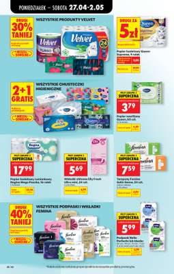 Biedronka - gazetka promocyjna Od poniedziałku od poniedziałku 27.04 do soboty 02.05 - strona 70