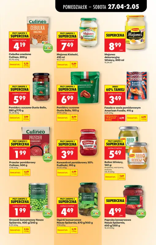 Biedronka - gazetka promocyjna Od poniedziałku od poniedziałku 27.04 do soboty 02.05 - strona 55