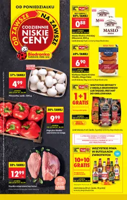 Biedronka - gazetka promocyjna Od poniedziałku, Z ladą tradycyjną od poniedziałku 27.04 do soboty 02.05