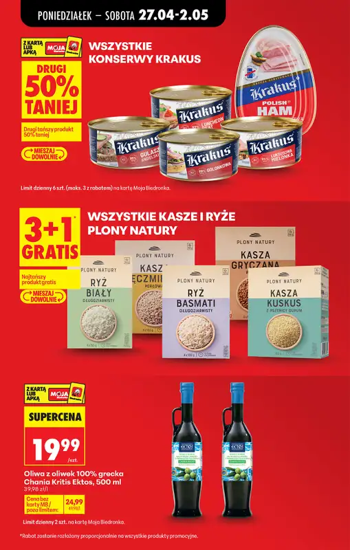 Biedronka - gazetka promocyjna Od poniedziałku, Z ladą tradycyjną od poniedziałku 27.04 do soboty 02.05 - strona 33