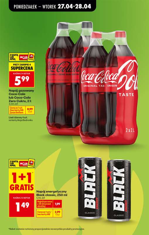 Biedronka - gazetka promocyjna Od poniedziałku, Z ladą tradycyjną od poniedziałku 27.04 do soboty 02.05 - strona 6